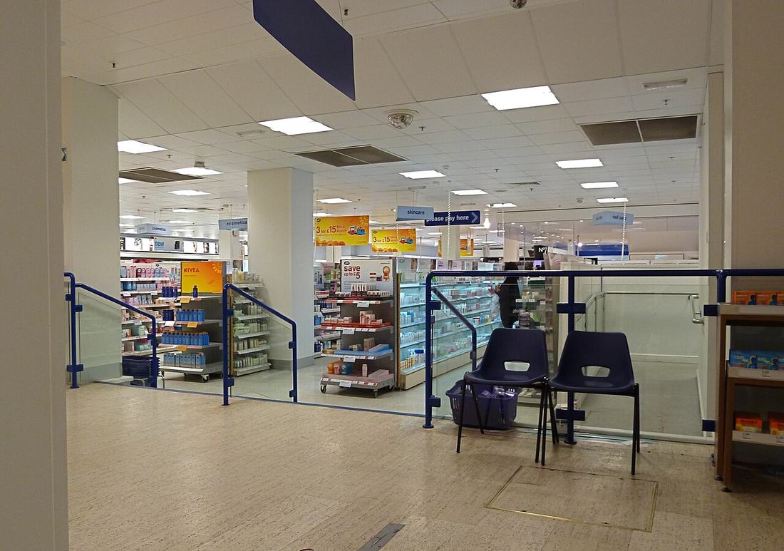 A pharmacy in Bristol