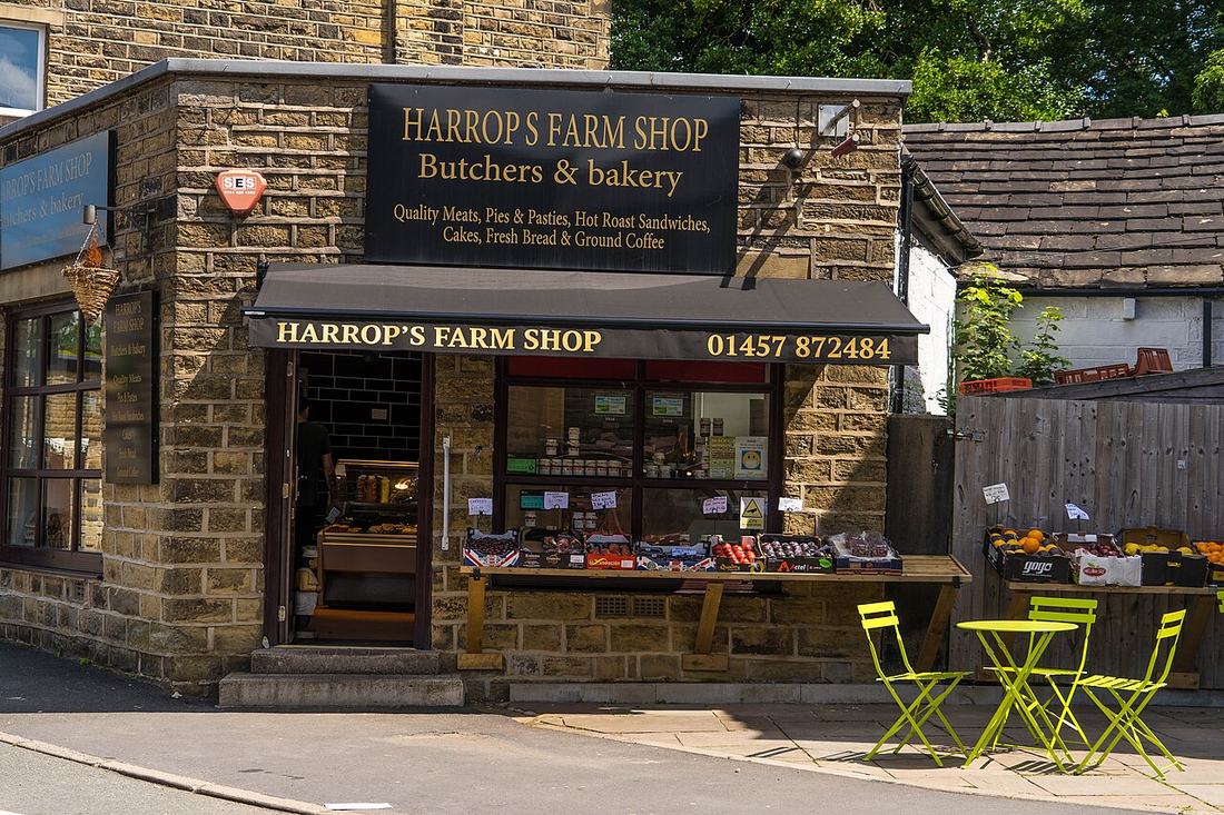 A farm shop front